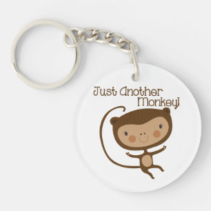 Just Another Monkey Key Ring