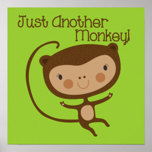 Just Another Monkey Poster