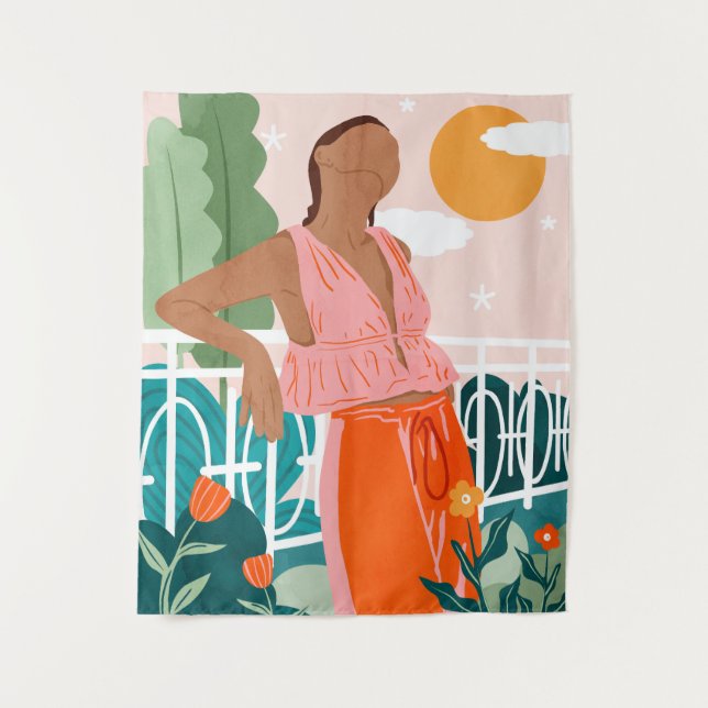 Just Another Warm Day Tapestry (Front)