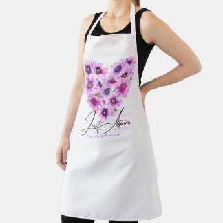 Just Aspire Print Apron