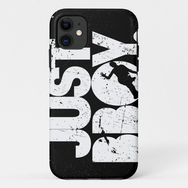 just bboy - white distressed Case-Mate iPhone case (Back)