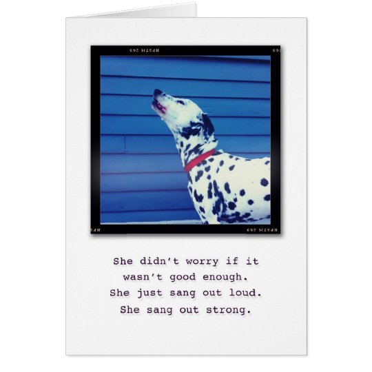 Just be You. Card
