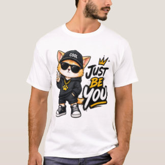 Just Be You – Positive Self Love Typography T-Shir T-Shirt