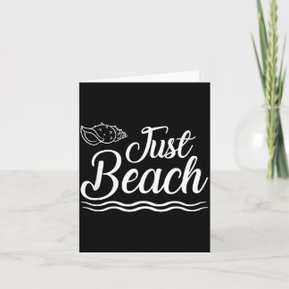 Just Beach Card