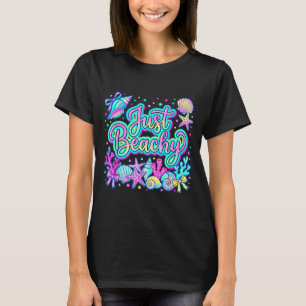 Just beachy pastel seashell summer beach vibes T-Shirt