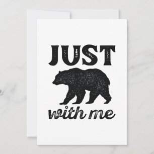 Just Bear With Me Thank You Card