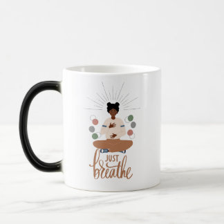 Just Beathe-Meditation-Yoga Magic Mug