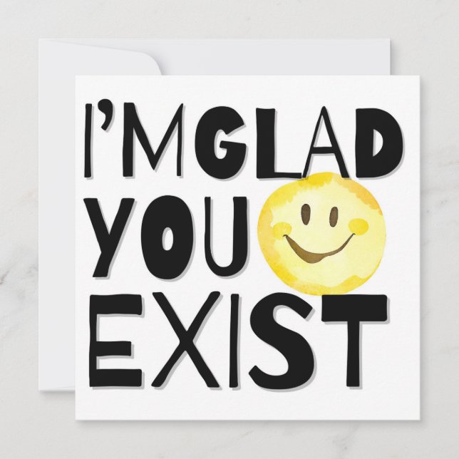 Just Because Card (Front)