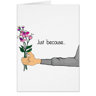 Just Because Greeting Cards | Zazzle.com.au