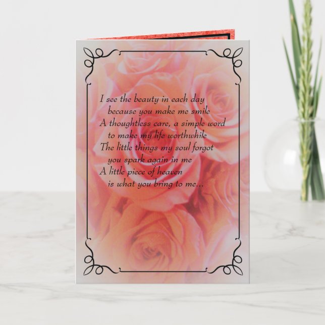 Just because, Thinking of you, Smile today, Card (Front)