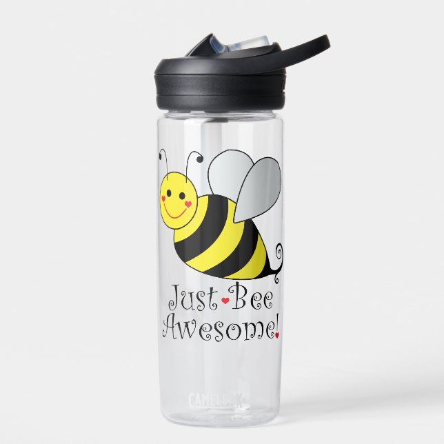 Just Bee Awesome Bumble Bee CamelBak Eddy Water Bottle (Left)