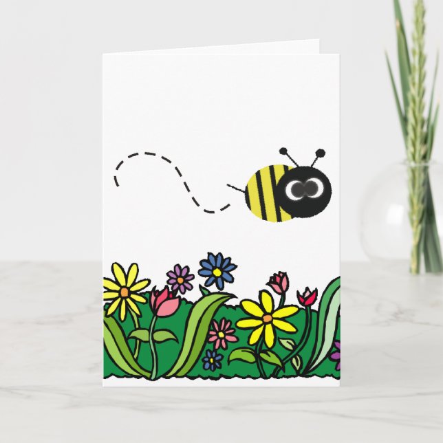 Just Bee Card (Front)