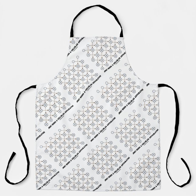 Just Being A Cellular Automaton Rule 90 Apron (Front)