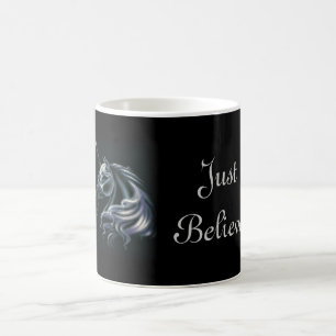 Just Believe Unicorn Coffee Mug