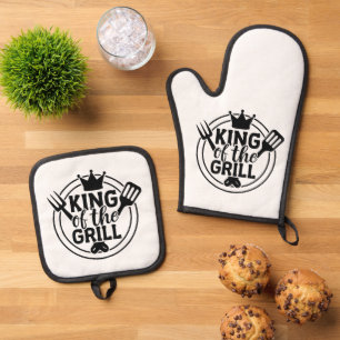 Just Best Dad Ever  Oven Mitt & Pot Holder Set