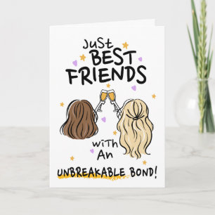 "Just Best Friends" Greeting card