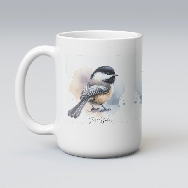Just Birding Black Cap Chickadee Coffee Mug (Creator Uploaded)