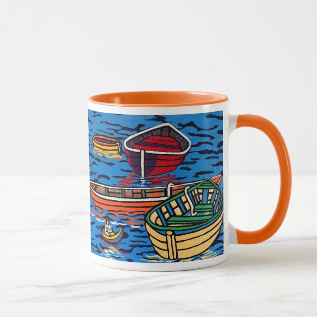 "Just Bobbin' Along" 11 oz Beverage Mug (Right)