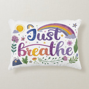 Just Breathe Accent Pillow