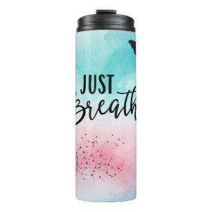 Just Breathe Dandelion Thermal Tumbler