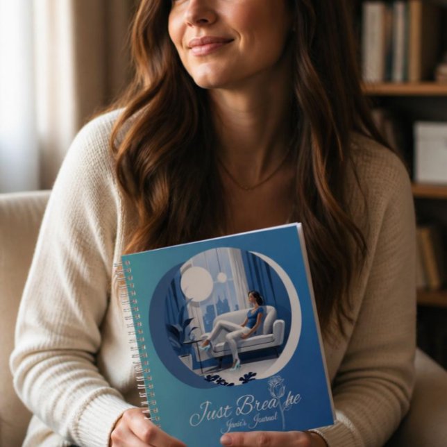 Just Breathe Hardback Journal (Creator Uploaded)