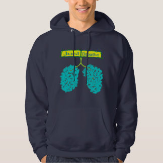 just breathe lungs hoodie