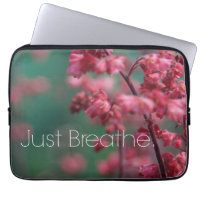 Just Breathe Quote (Floral)