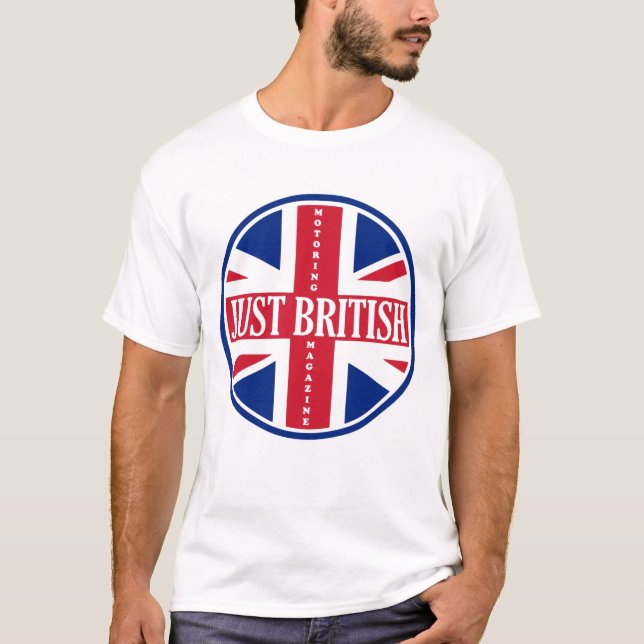 Just British Large Logo T-Shirt (Front)