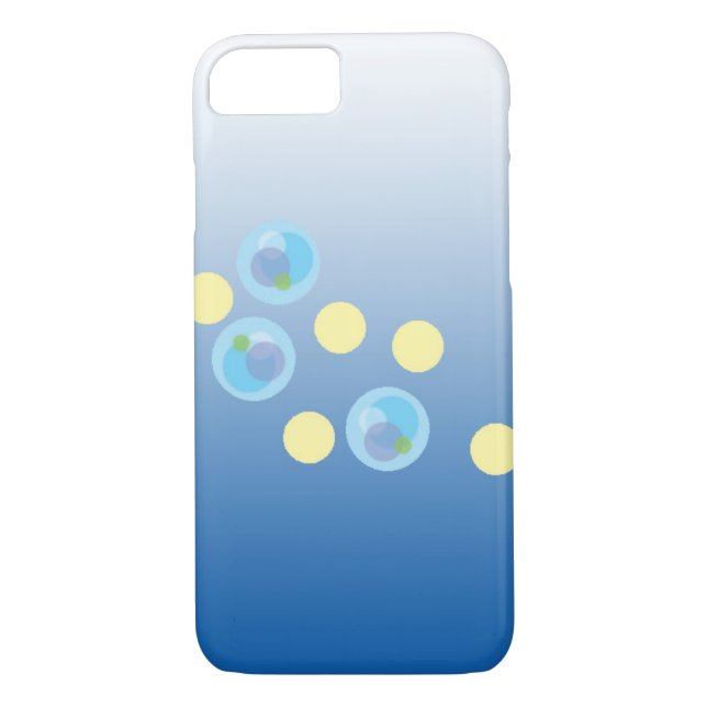 Just bubbles iPhone case (Back)