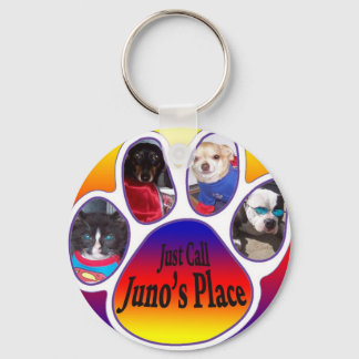 Just Call Juno's place key chain