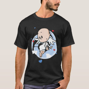 Just Call Me Cupid Retro Arrow Valentine Day Heart T-Shirt
