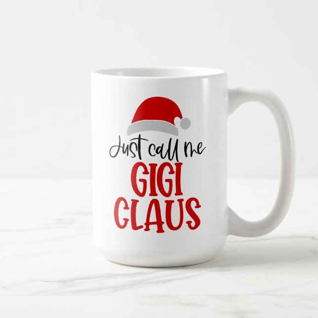 Just Call Me Gigi Claus-56374 Coffee Mug (Right)