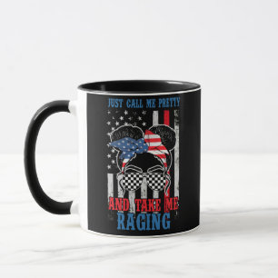 Just Call Me Pretty Race Girl And Take Me Racing Mug