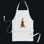 Just Cellin Cellist Performance Music Cello Standard Apron<br><div class="desc">This "Just Cellin" design makes a great gift for a cellist or as a treat for yourself for the times when you're just chilling and making bbq or cooking for everyone</div>