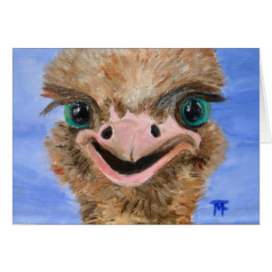 Just checkin' - Geeting Card