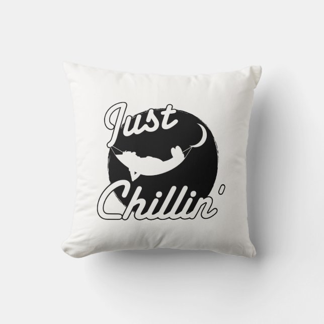 Just Chillin MoJo Pillow (Front)