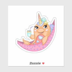 Just Chillin Narwhal