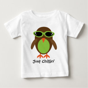 Just Chillin' Owl With Shades Baby T-Shirt