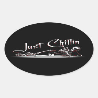 Just Chillin Stickers