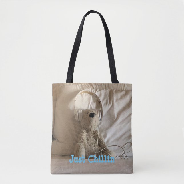 Just Chillin Tote Bag (Front)