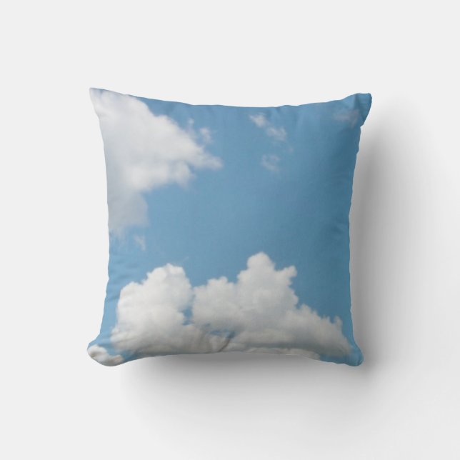 Just Clouds Pillow 2 (Front)