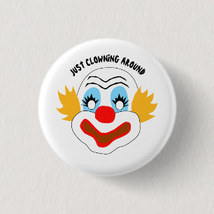 Just Clowning around 3 Cm Round Badge