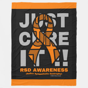 JUST CURE IT...RSD FLEECE BLANKET