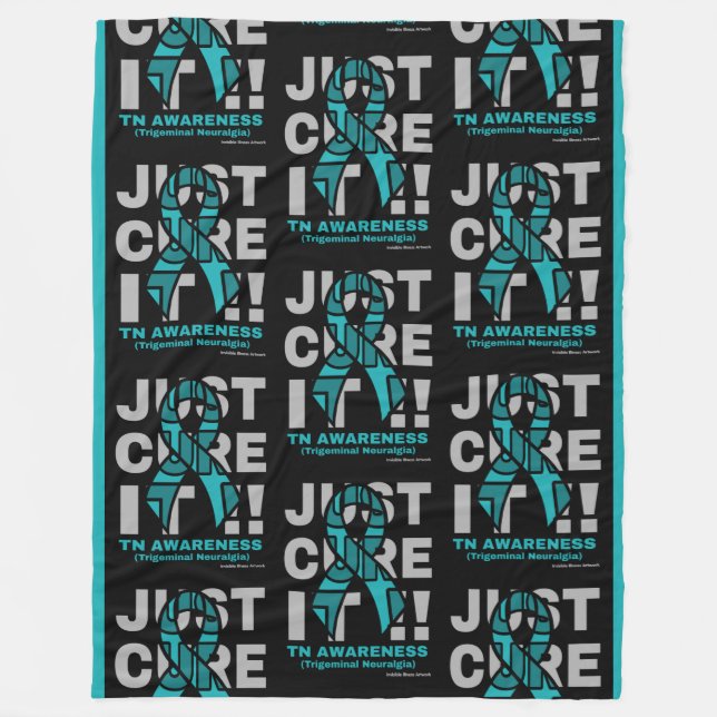 JUST CURE IT...TN FLEECE BLANKET (Front)