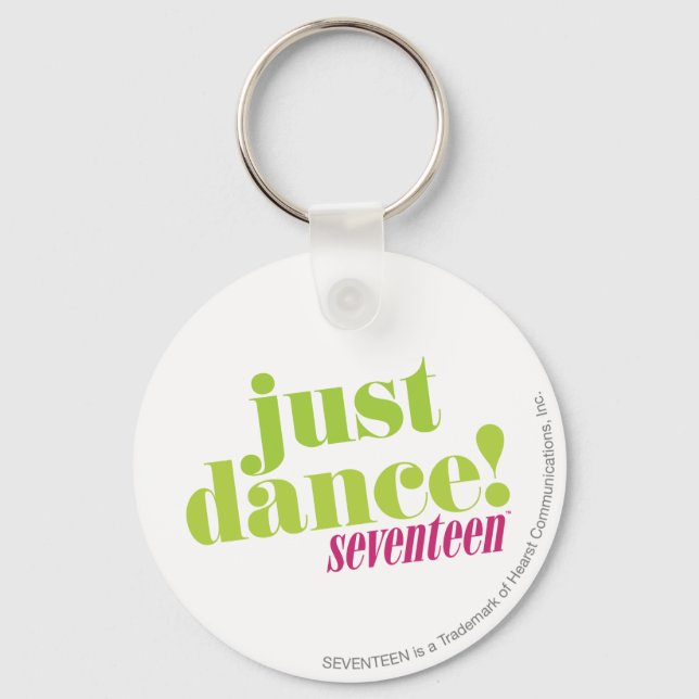 Just Dance - Green Key Ring (Front)