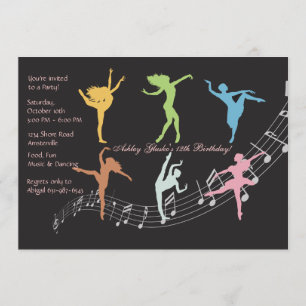 Just Dance Invitation