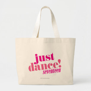 Just Dance - Pink Large Tote Bag