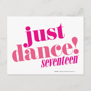Just Dance - Pink Postcard