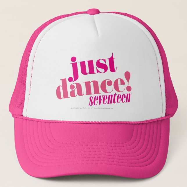 Just Dance - Pink Trucker Hat (Front)