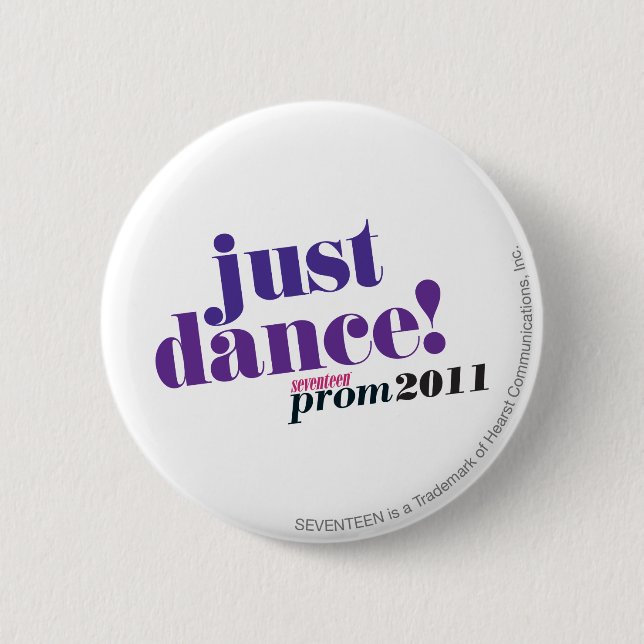 Just Dance - Purple 6 Cm Round Badge (Front)